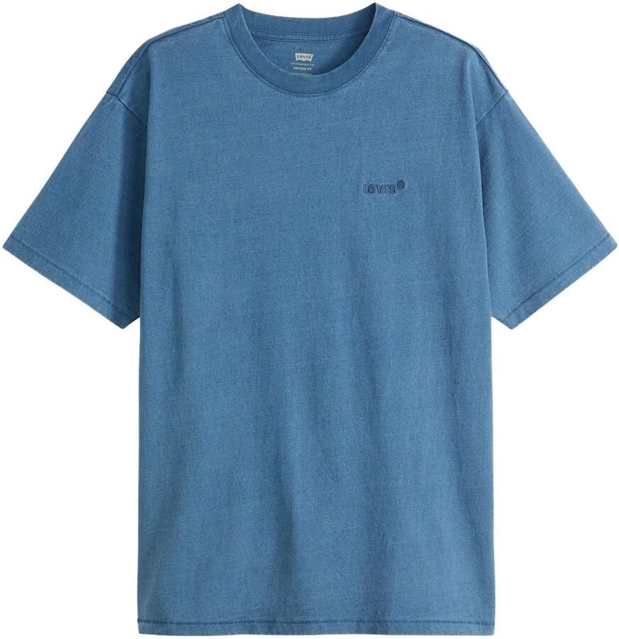 Levi's T-shirt Korte Mouw Levis A0637 0173 VINTAGE TEE-TRUE INDIGO TEE