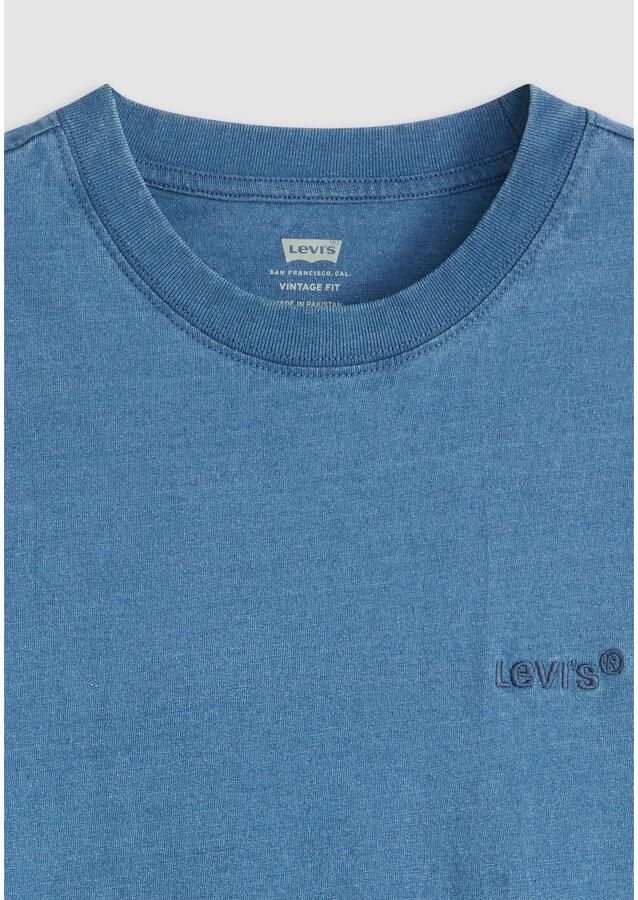 Levi's T-shirt Korte Mouw Levis A0637 0173 VINTAGE TEE-TRUE INDIGO TEE - Foto 4