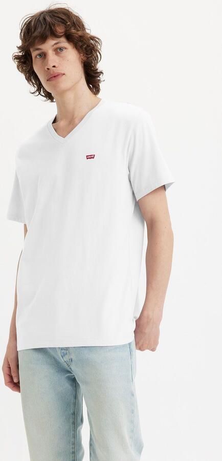 Levi's Heren Wit T-shirt Korte Mouw White Heren - Foto 7