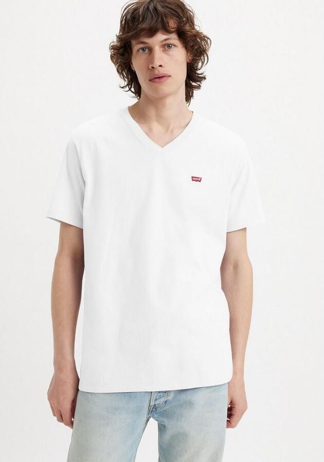 Levi's Heren Wit T-shirt Korte Mouw White Heren - Foto 4