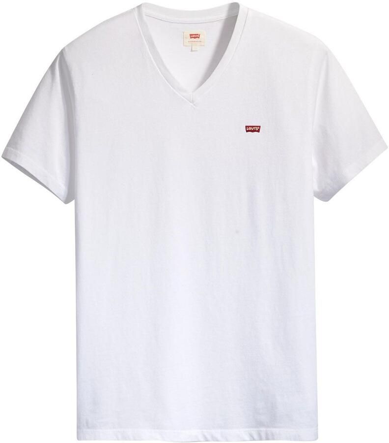 Levi's Heren Wit T-shirt Korte Mouw White Heren - Foto 2