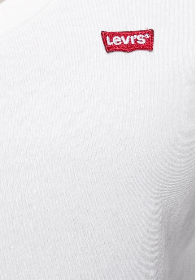 Levi's Shirt met V-hals Perfect Tee met klein batwing-logo - Foto 5
