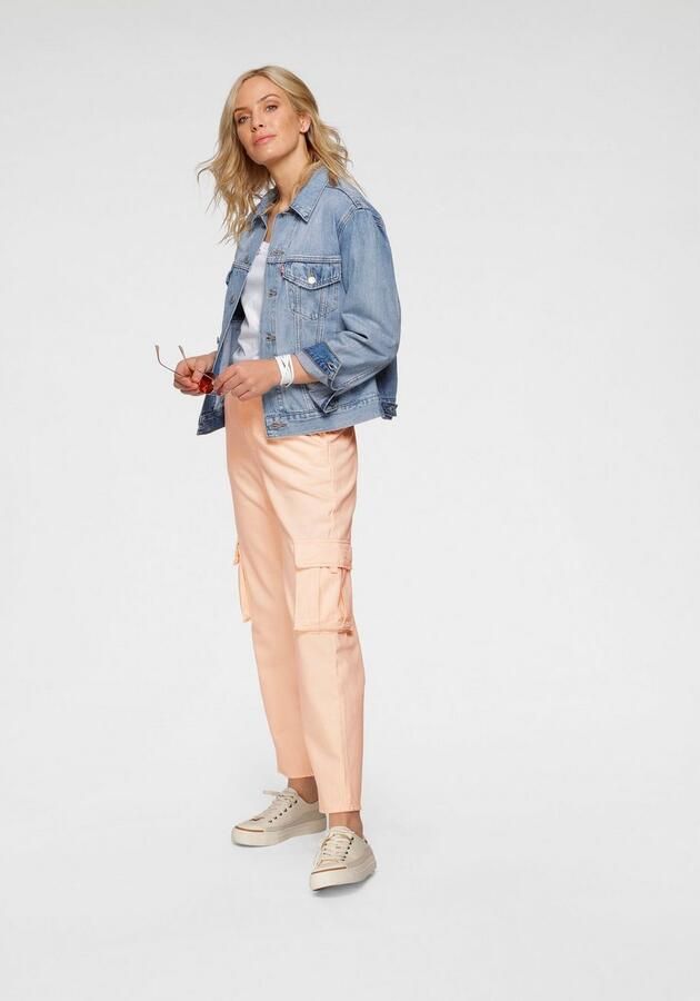 Levi's Shirt met V-hals Perfect Tee met klein batwing-logo - Foto 8