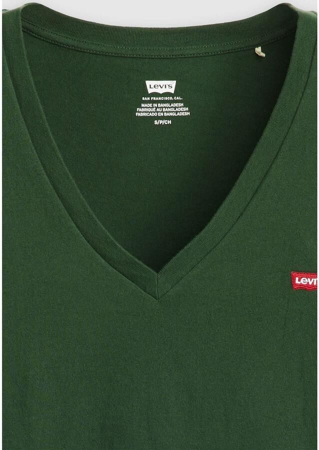 Levi's Shirt met V-hals Perfect Tee met klein batwing-logo - Foto 2