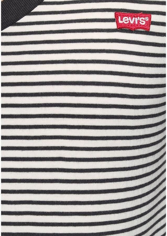 Levi's Shirt met V-hals PERFECT VNECK met mini-batwing-logoborduursel - Foto 3