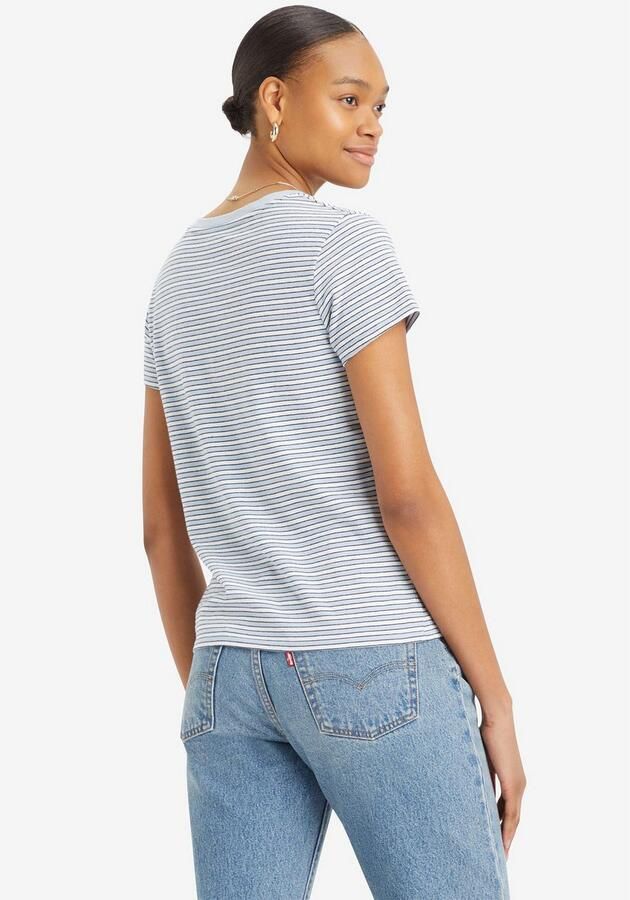 Levi's Shirt met V-hals PERFECT VNECK met mini-batwing-logoborduursel - Foto 3