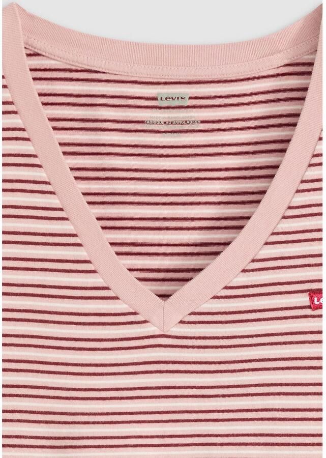 Levi's Shirt met V-hals PERFECT VNECK met mini-batwing-logoborduursel - Foto 2