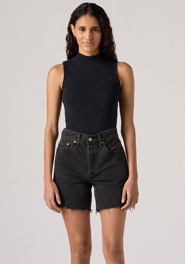 Levi's Shirttop met opstaande kraag - Foto 2