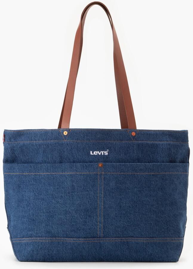 Levi's Dames Heritage Tote-All Blauwe schoudertas Blue Dames - Foto 4
