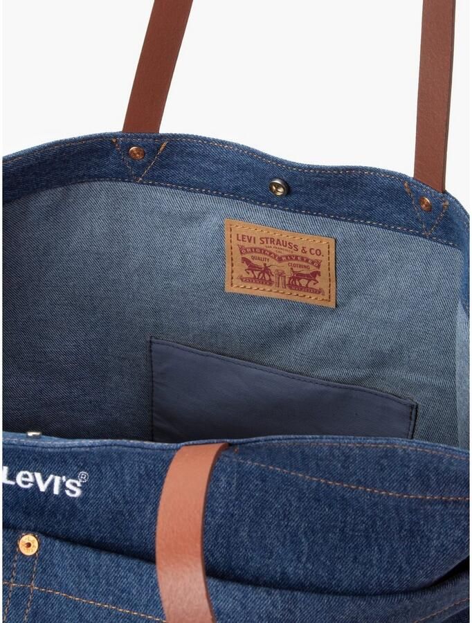 Levi's Dames Heritage Tote-All Blauwe schoudertas Blue Dames - Foto 2