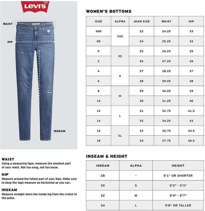 Levi's Straight jeans 314 Shaping Straight - Foto 1