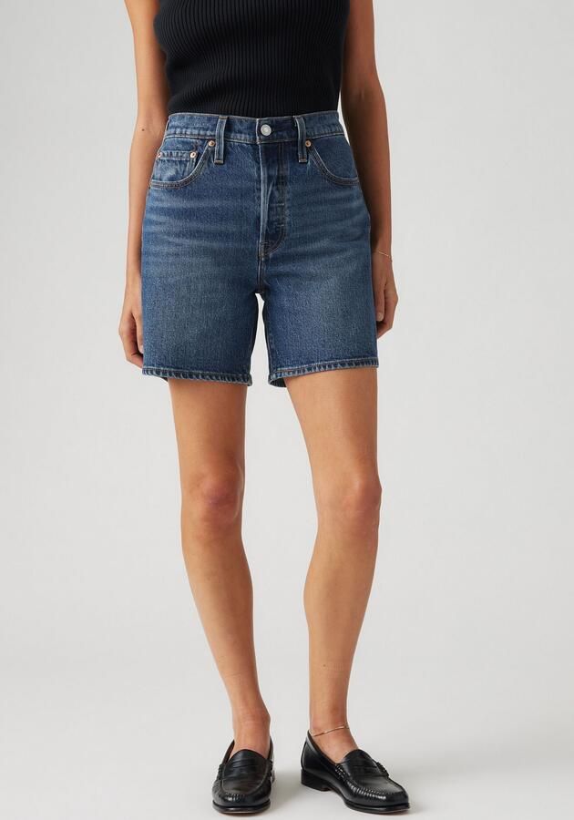Levi's Short 501MID THIGH SH Zomerbroek denim jeans in katoenkwaliteit - Foto 7