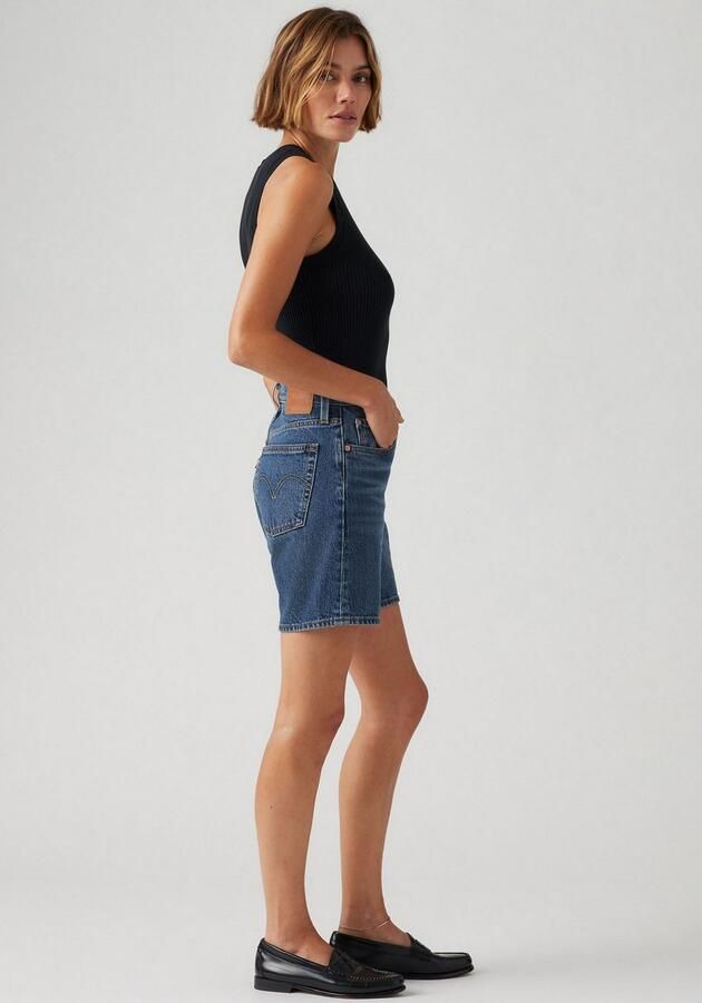 Levi's Short 501MID THIGH SH Zomerbroek denim jeans in katoenkwaliteit - Foto 5