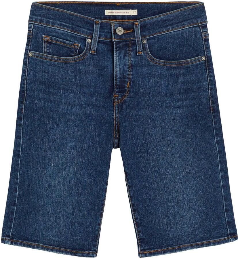 Levi's Short SHAPING BERMUDA Zomerbroek in five-pocket style