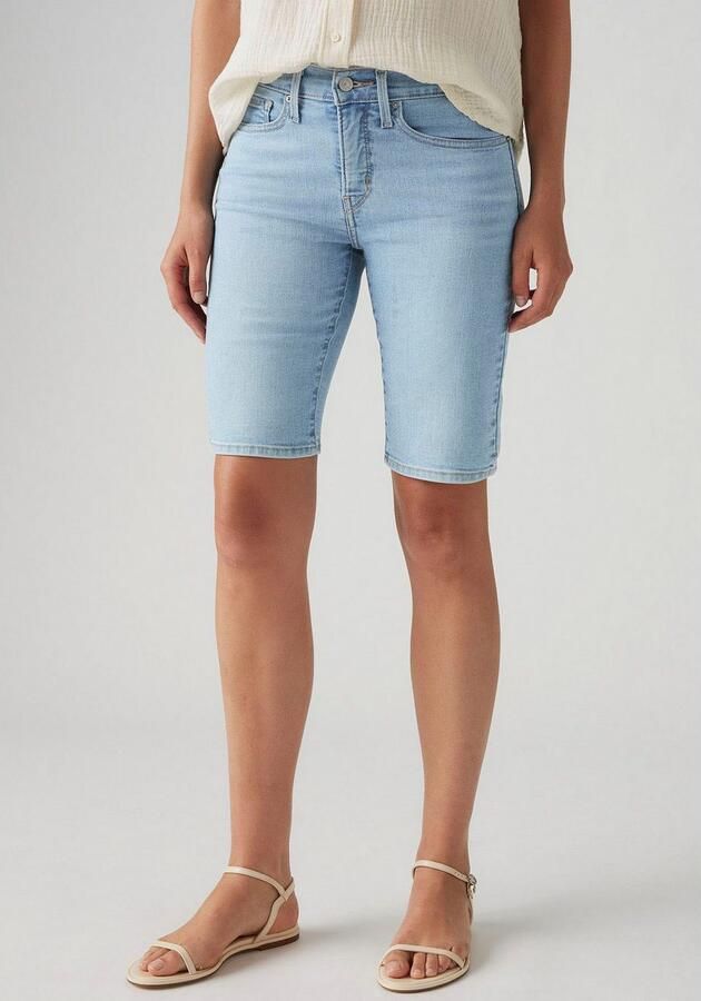 Levi's Short SHAPING BERMUDA Zomerbroek in five-pocket style - Foto 3