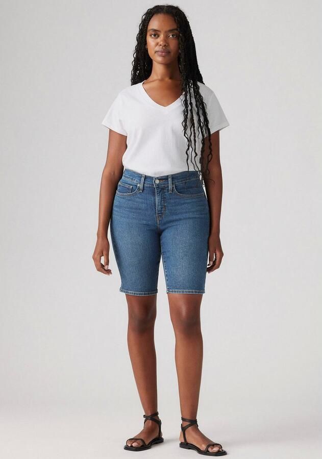 Levi's Short SHAPING BERMUDA Zomerbroek in five-pocket style - Foto 5