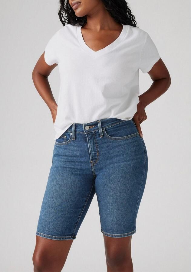 Levi's Short SHAPING BERMUDA Zomerbroek in five-pocket style - Foto 6