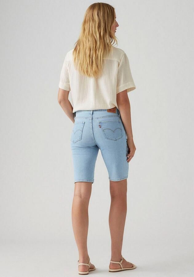 Levi's Short SHAPING BERMUDA Zomerbroek in five-pocket style