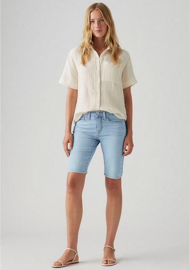 Levi's Short SHAPING BERMUDA Zomerbroek in five-pocket style - Foto 2
