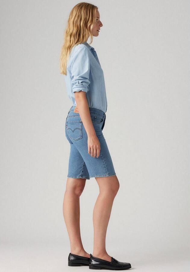 Levi's Short SHAPING BERMUDA Zomerbroek in five-pocket style - Foto 3