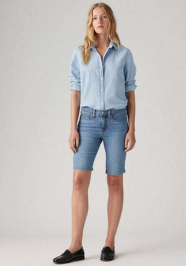 Levi's Short SHAPING BERMUDA Zomerbroek in five-pocket style - Foto 5
