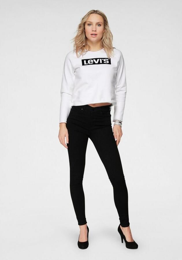 Levi's 300 Shaping super skinny fit jeans met stretch model 310 'Water - Foto 10