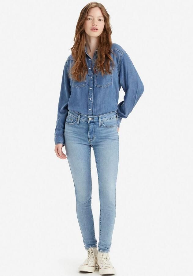 Levi's 300 Shaping super skinny fit jeans in 5-pocketmodel - Foto 3