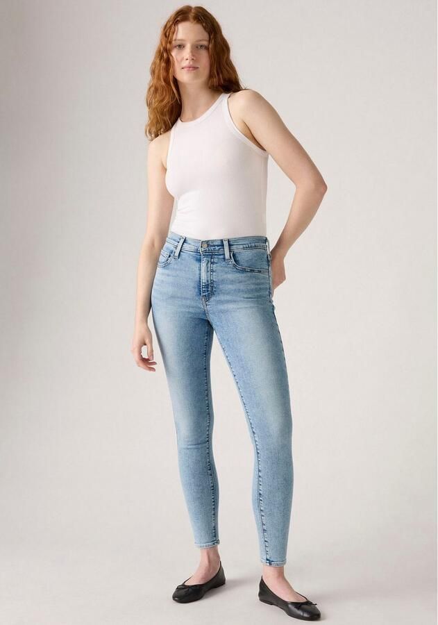 Levi's Skinny fit jeans 720 High Rise met hoge taille