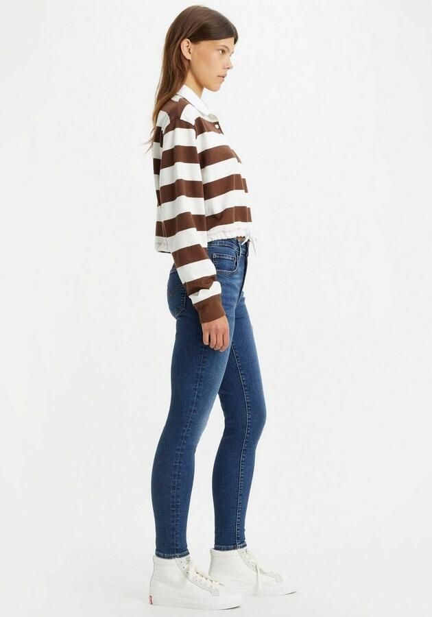 Levi's 721™ High Rise Skinny Jeans dark blue denim - Foto 8
