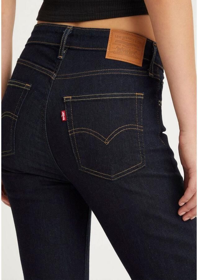 Levi's 721 high waist skinny jeans dark blue denim - Foto 3