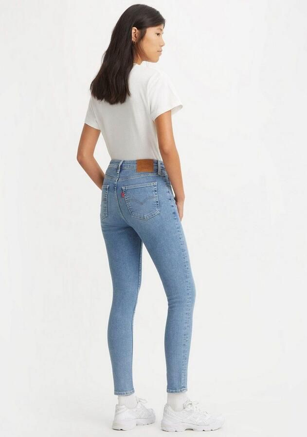 Levi's 721 high waist skinny jeans light blue denim - Foto 6