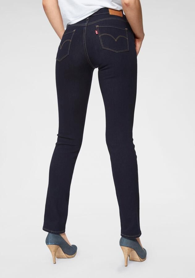 Levi's 300 Shaping slim fit jeans met stretch model '312' 'Water - Foto 8