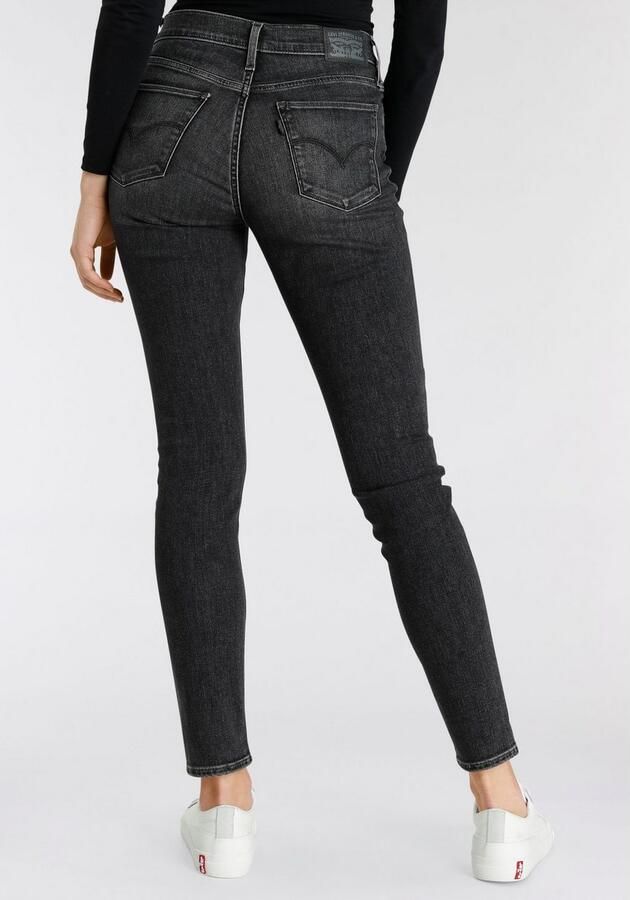 Levi's 300 Skinny fit jeans met labelpatch model '311™ SHAPING SKINNY' - Foto 4