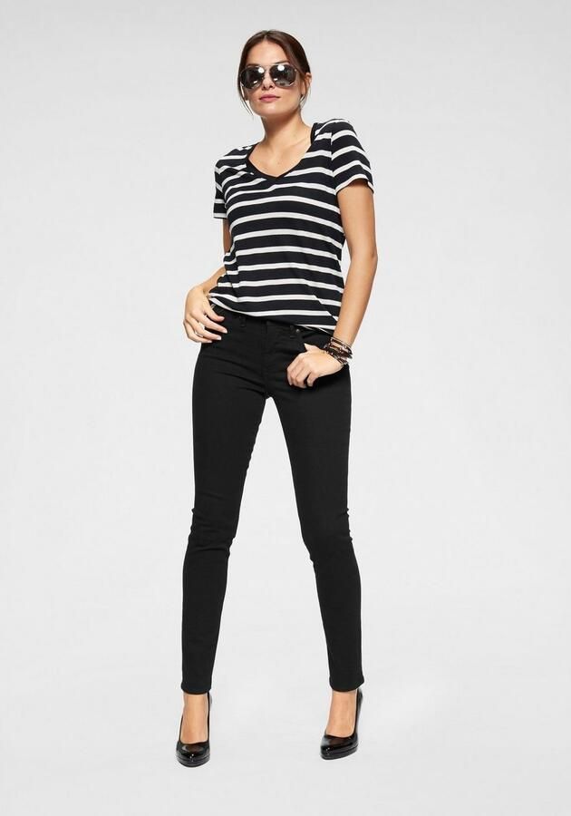 Levi's 300 Shaping skinny fit jeans met stretch model '311' 'Water - Foto 7