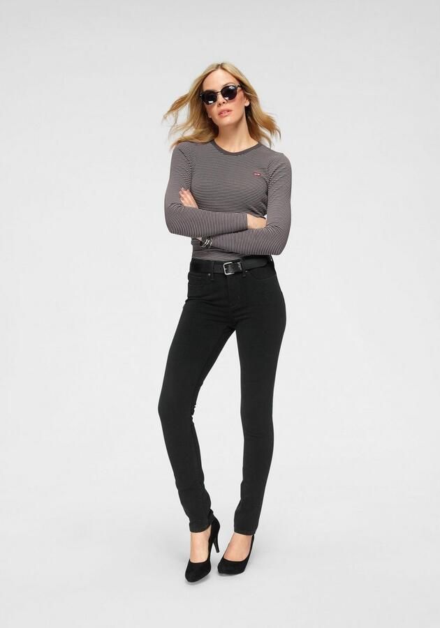 Levi's 300 Shaping skinny fit jeans met stretch model '311' 'Water - Foto 8