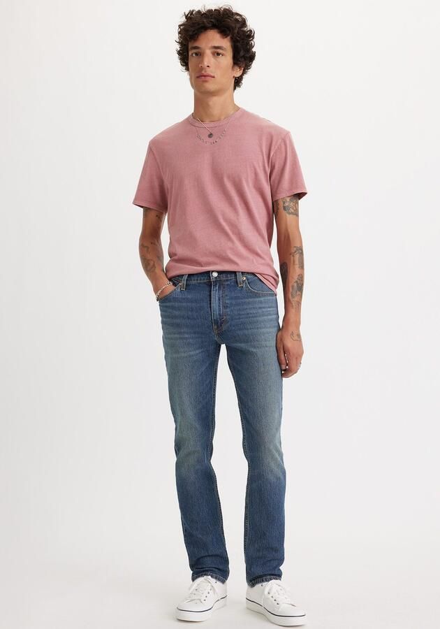 Levi's Slim Fit Jeans met Comfort Stretch Blue Heren - Foto 5