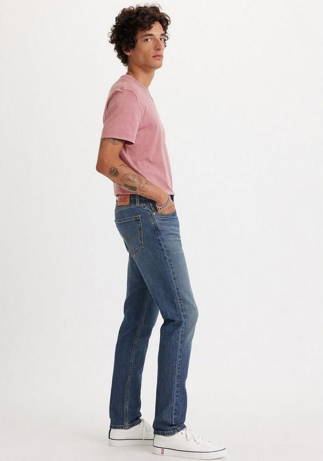 Levi's Slim Fit Jeans met Comfort Stretch Blue Heren - Foto 2