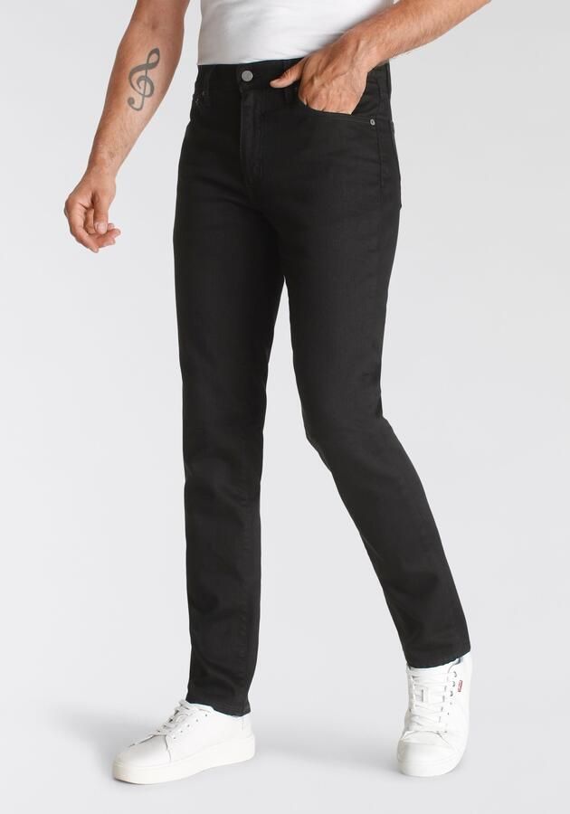 Levi's Jeans Uomo 04511 1507 511 Slim Fit -Nightshine Zwart Heren - Foto 12