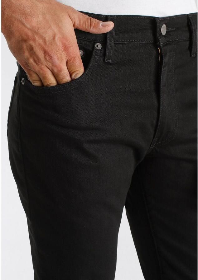 Levi's Jeans Uomo 04511 1507 511 Slim Fit -Nightshine Zwart Heren