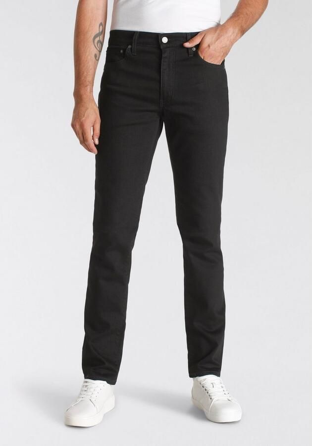 Levi's Jeans Uomo 04511 1507 511 Slim Fit -Nightshine Zwart Heren - Foto 7