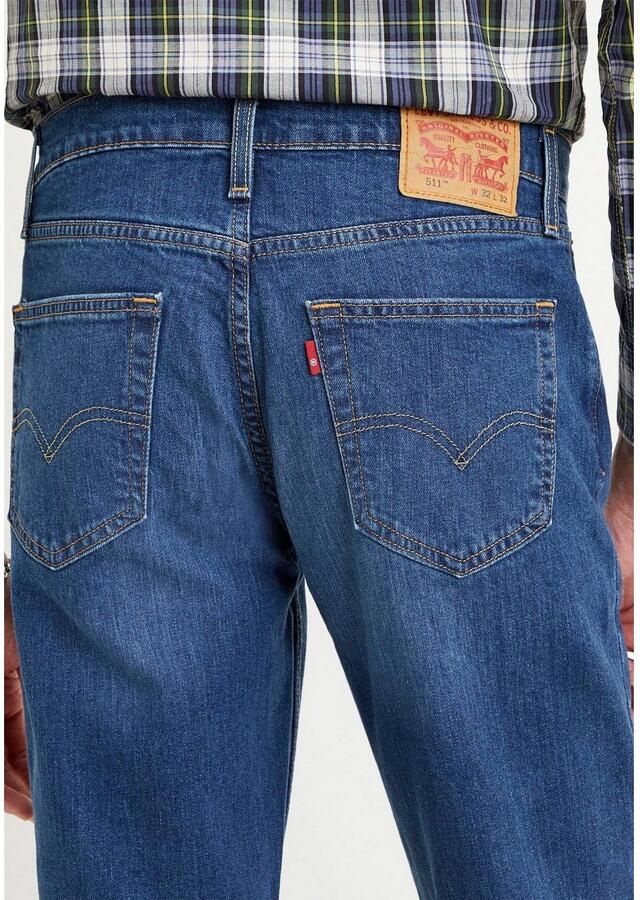 Levi's Slim fit jeans in used-look model '511 ' - Foto 2