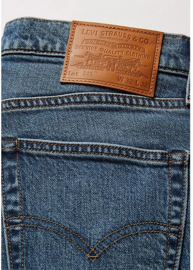 Levi's Slim fit jeans met knoop- en ritssluiting model '511 A STEP AHEAD' - Foto 2