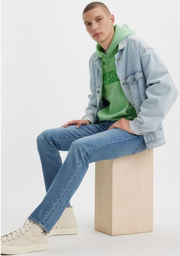 Levi's Slim fit jeans met knoop- en ritssluiting model '511 A STEP AHEAD' - Foto 4