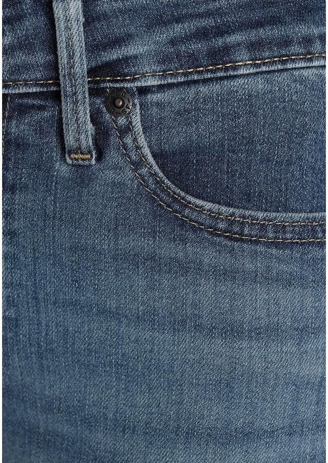 Levi's 712 high waist slim fit jeans medium blue denim - Foto 3