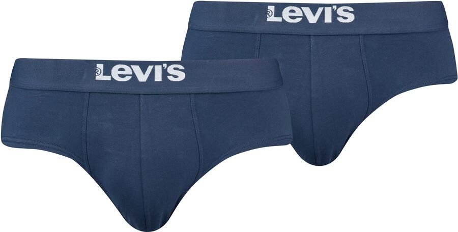 Levi's Slip LEVIS MEN SOLID BASIC BRIEF ORG CO 2P met contrasterend logoband zonder ingreep (Set van 2) - Foto 8