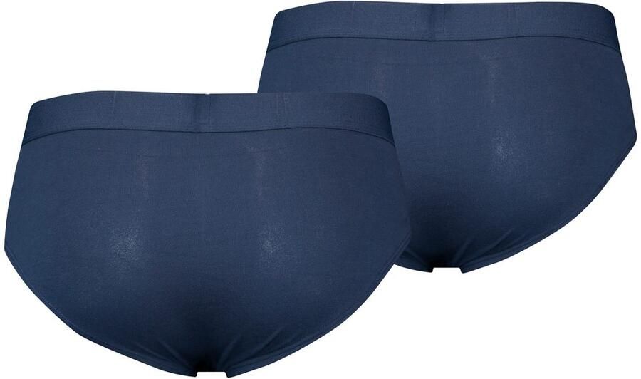Levi's Slip LEVIS MEN SOLID BASIC BRIEF ORG CO 2P met contrasterend logoband zonder ingreep (Set van 2) - Foto 4