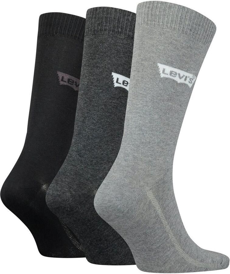 Levi's Sokken LEVIS REGULAR CUT BW LOGO RECYCL CO 3P (3 paar Set van 2)