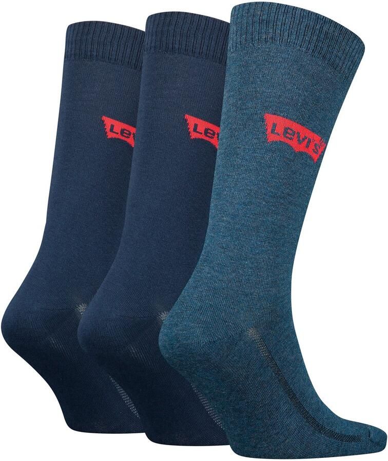 Levi's Sokken LEVIS REGULAR CUT BW LOGO RECYCL CO 3P (3 paar Set van 2)