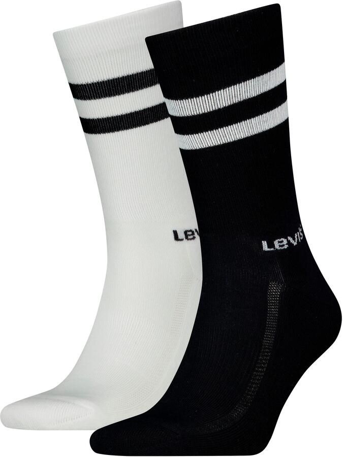 Levi's Sokken LEVIS REGULAR CUT SPORT STRIPE 2P (2 paar Set van 2) - Foto 2