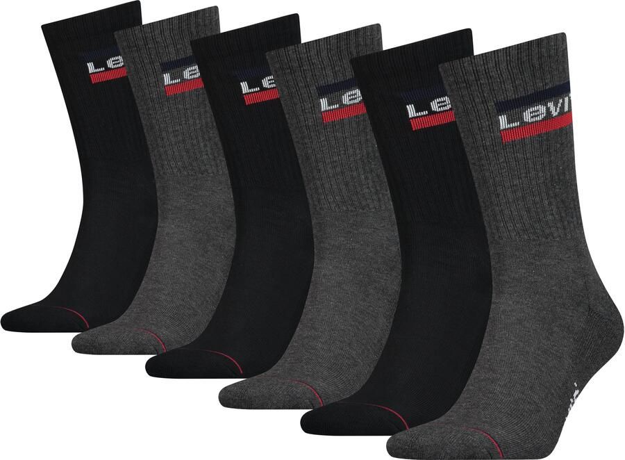 Levi's Sokken met brede logoband (6 paar Set van 6) - Foto 2